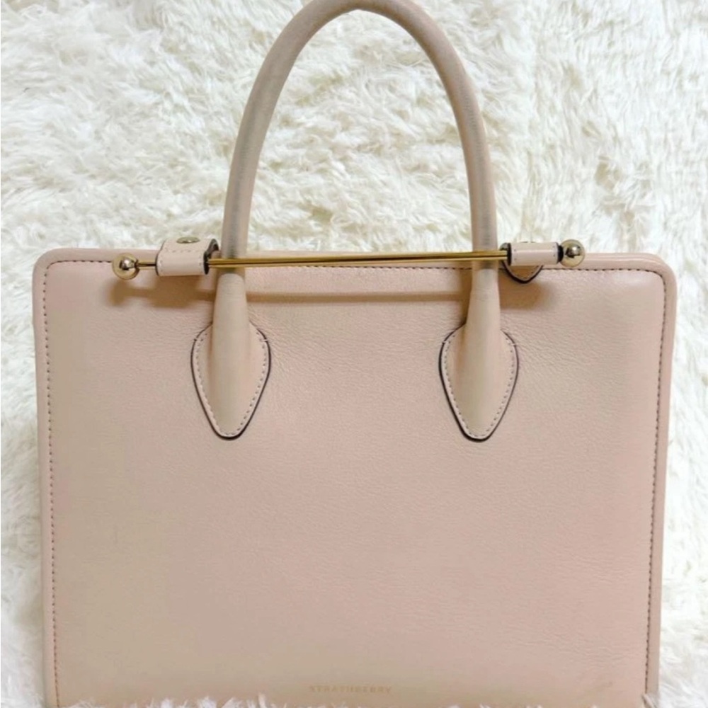 Strathberry Midi Tote Blush